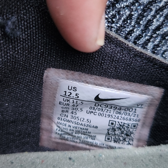 Nike Air Vapormax 2021 Flyknit Oreo (FINAL PRICE DROP) - Picture 4 of 14